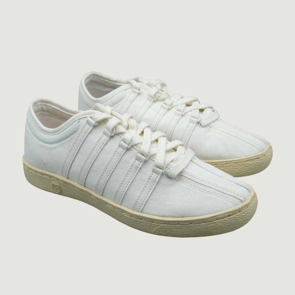 K-Swiss Classic VN Low Sneakers Womens 8.5 Mens 7  Canvas 77274-132-M